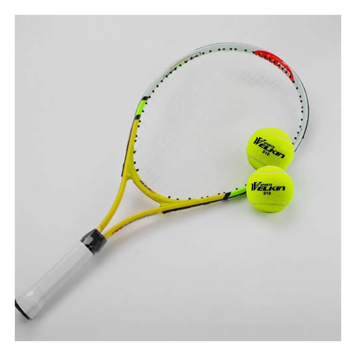 GENERICO - Pack6 Pelotas Bonitas y Duraderas para Jugar Tenis