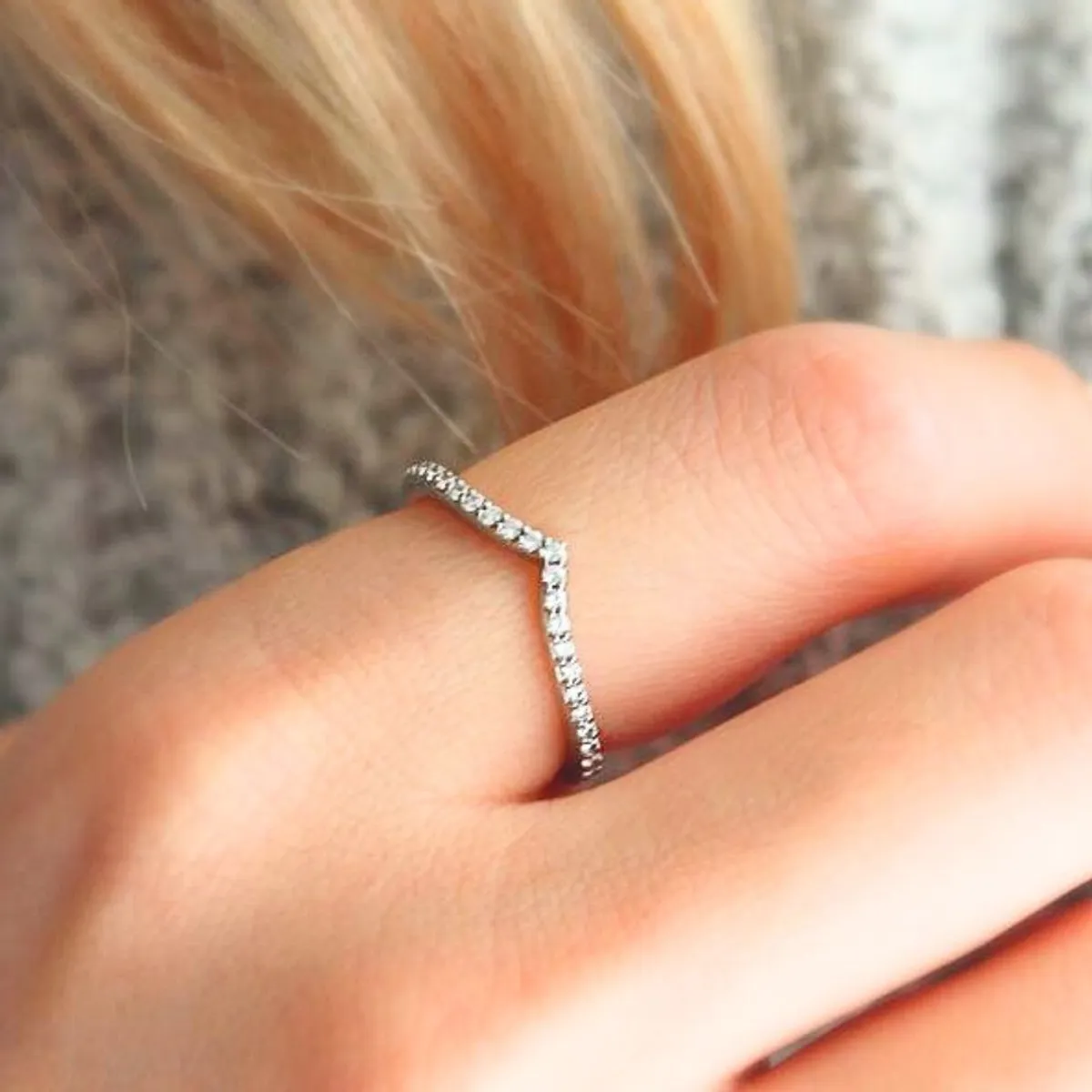 CLEO JOYAS & ACCESORIOS - Anillo Eugenia Riviere N10 Promesa Plata