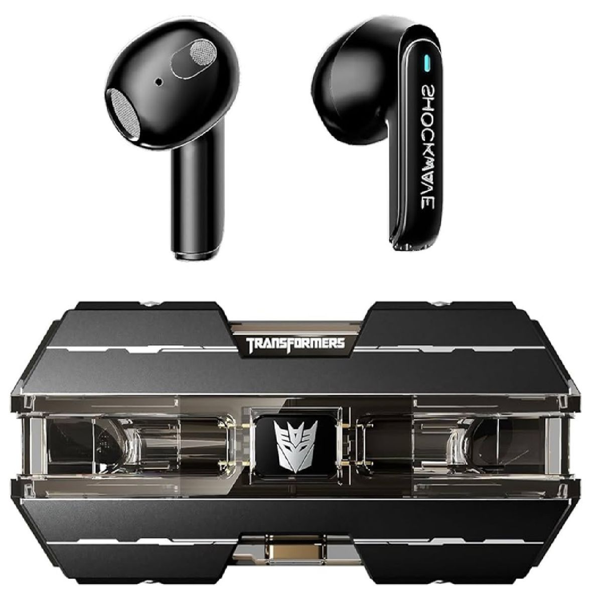 TRANSFORMERS - Audifonos Transformers TF-T01  wireless headphones BLACK