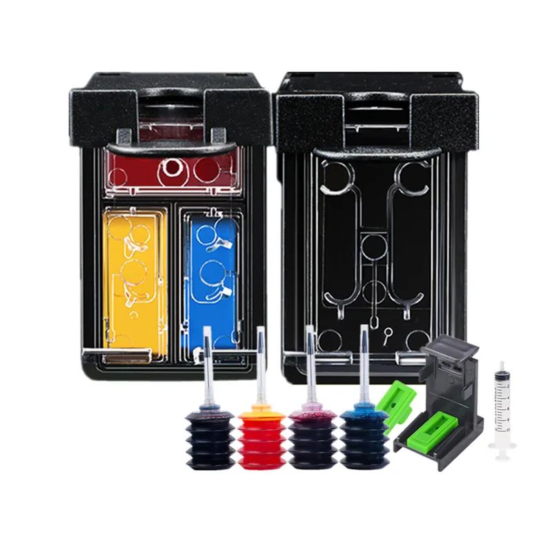 GENERICO - Cartuchos de tinta para impresora HP 664XL - Recargable