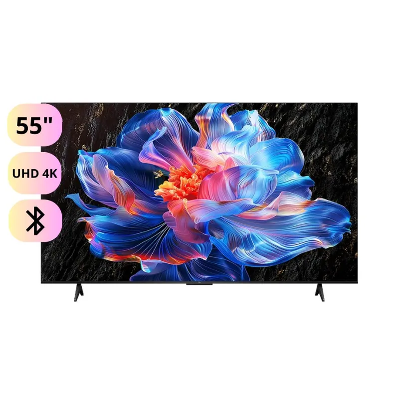 TCL - Televisor TCL 55"  Smart TV Ultra HD 4K Año 2025 Google TV 55P6K