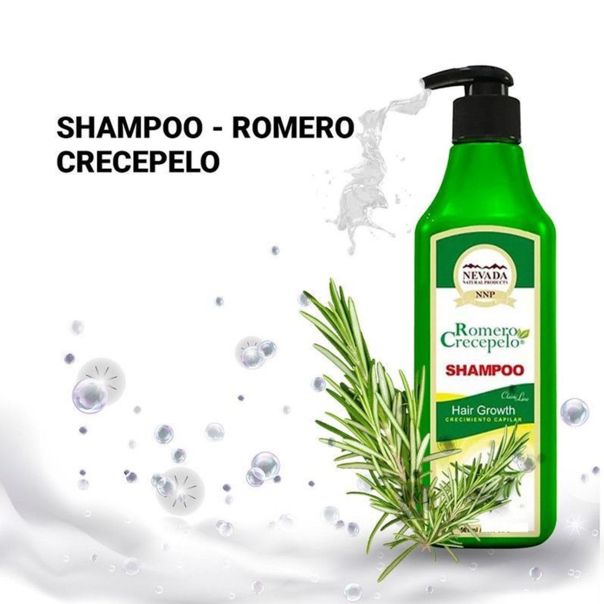 OEM - Shampoo Romero Crecepelo 520mL