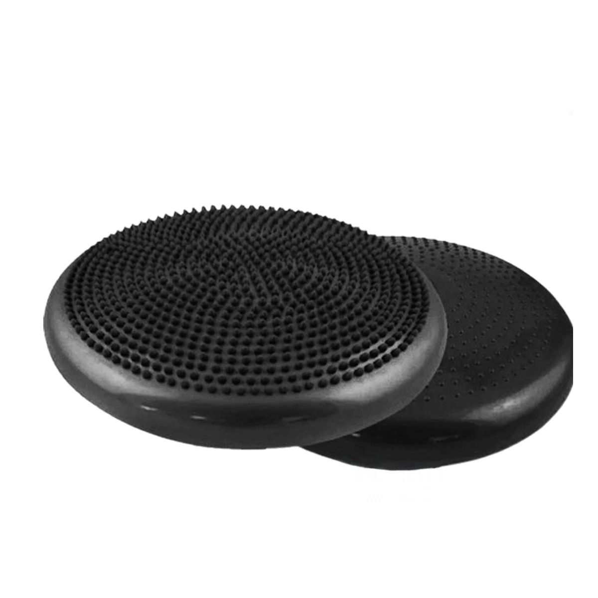 GENERICO - Pack2 Disco de Balance de Ejercicio en Color Negro