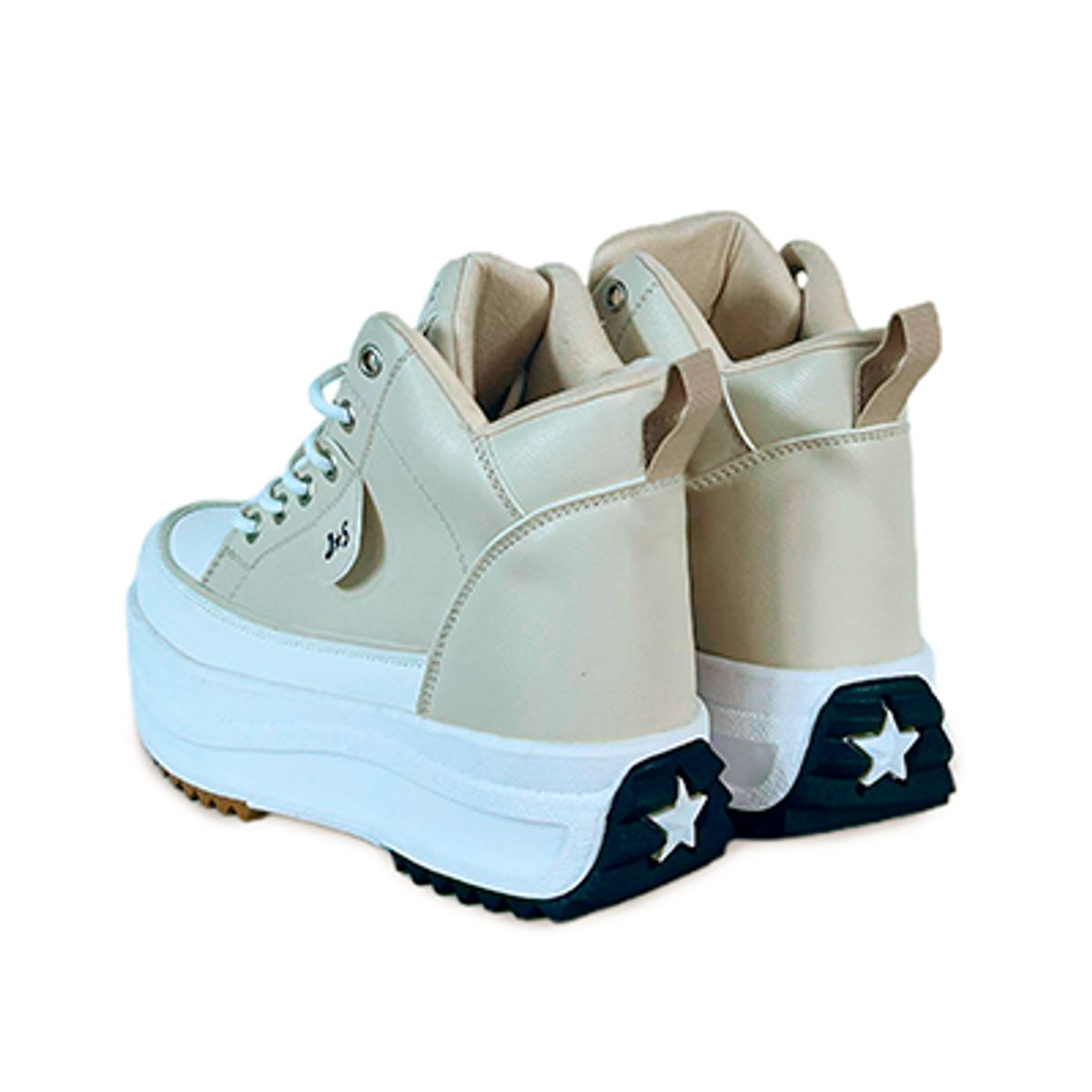 BASHIRA - Zapatilla para dama Lua Blanco