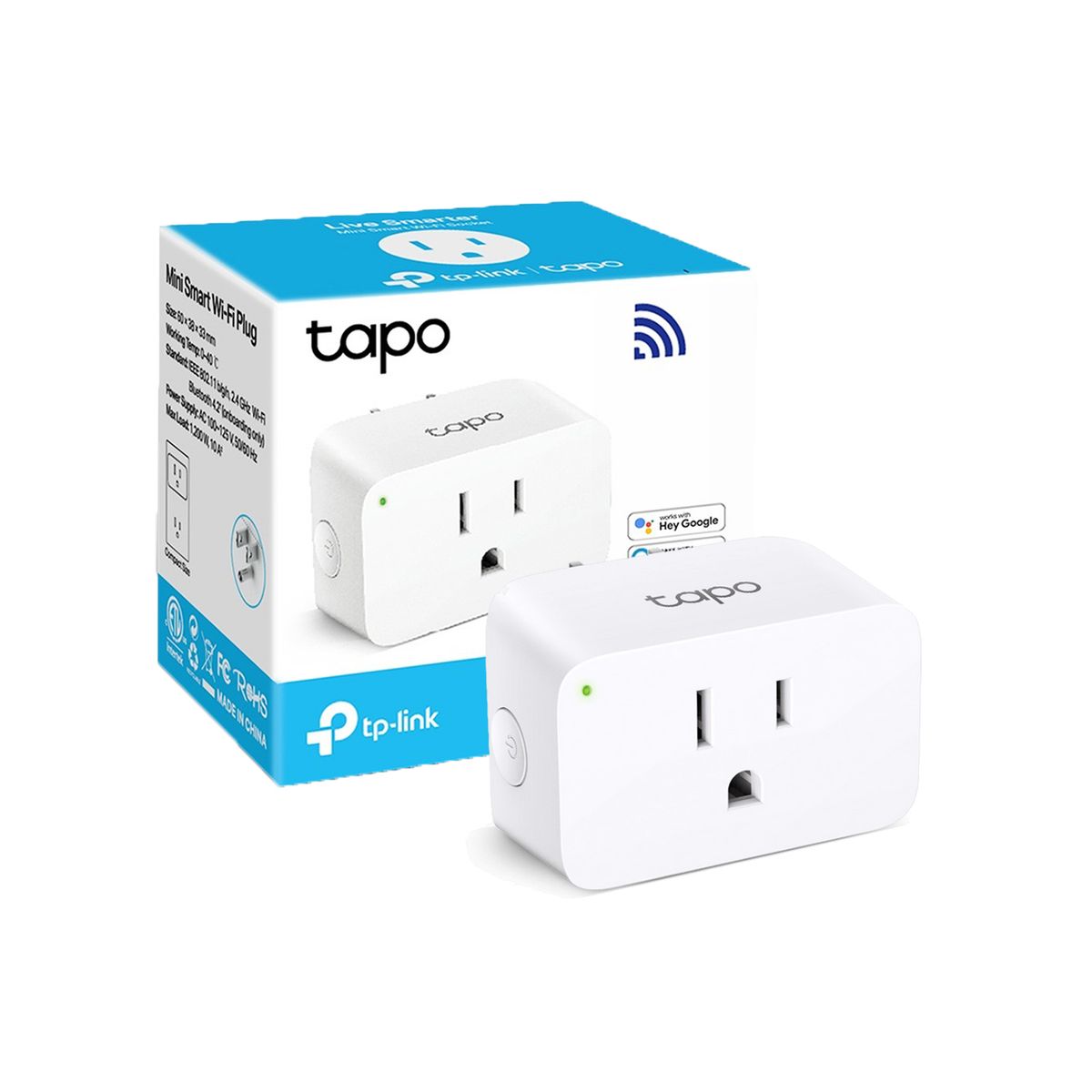TP LINK - Tapo P105 Enchufe Mini inteligente Wi-Fi Modo