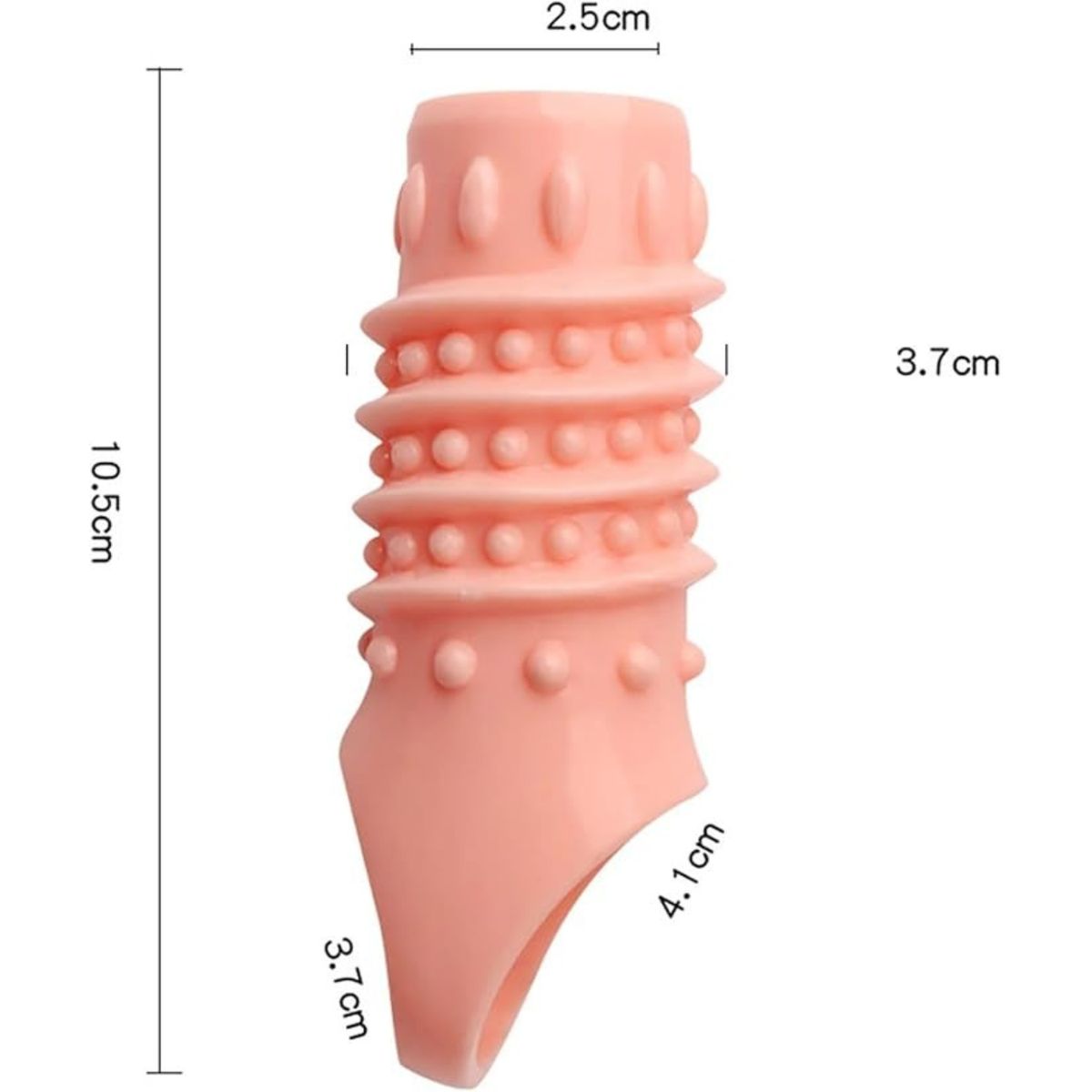 GENERICO - Fundas para Pene Engrosamiento y Alargamiento para un Placer Intenso