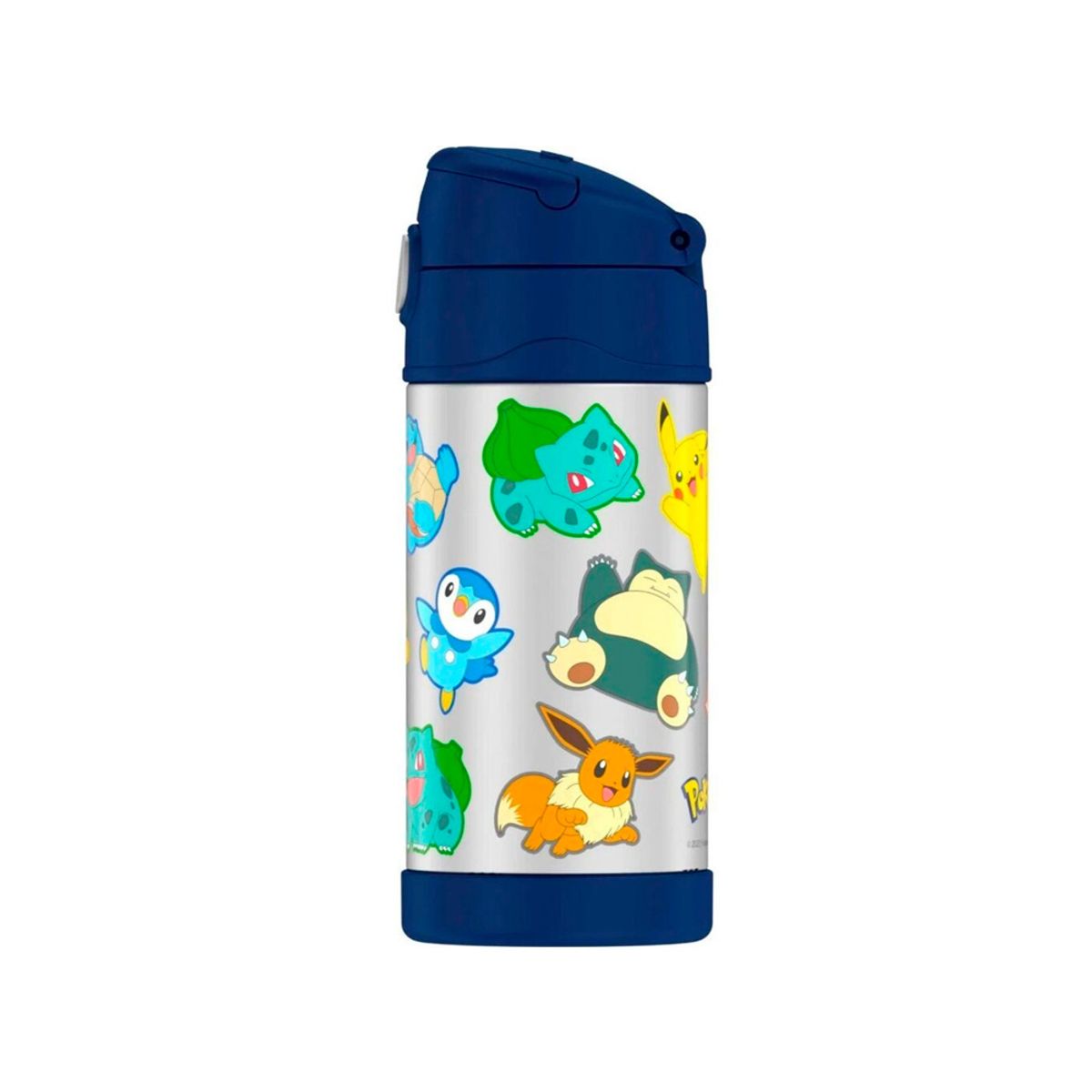THERMOS - Pokemon Thermos Botella De Acero Azul