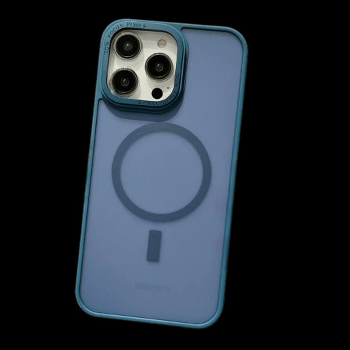 GENERICO - Funda para Samsung S25 Magsafe Ahumado Mate Azul