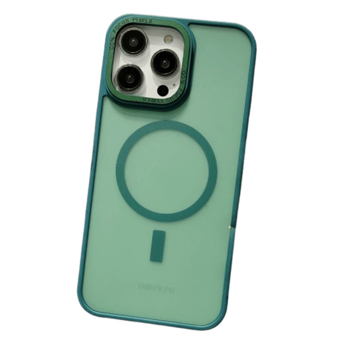 GENERICO - Funda para Samsung S25 Plus Magsafe Ahumado Mate Verde