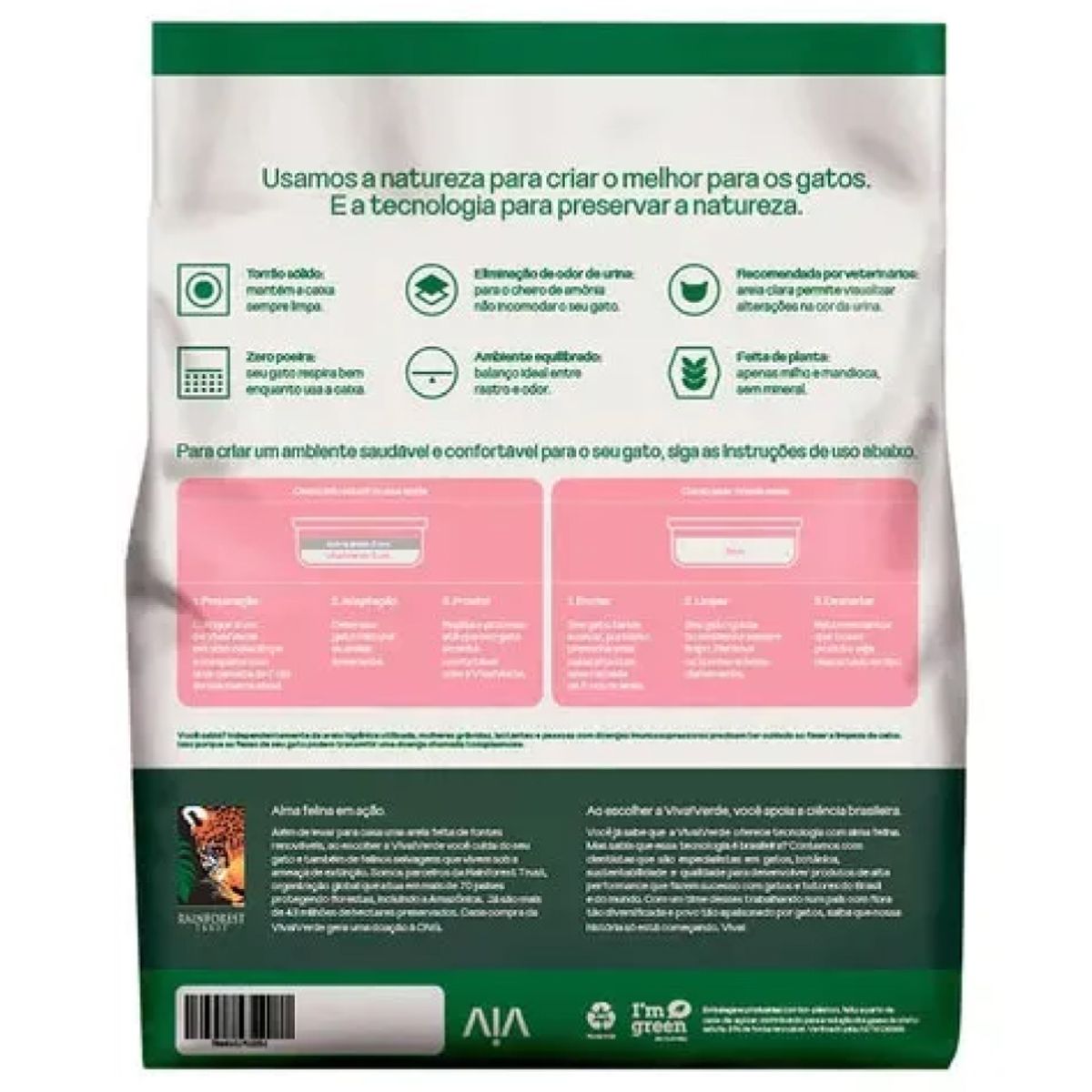 VIVA VERDE - Arena Viva Verde Granos Mixtos 4kg