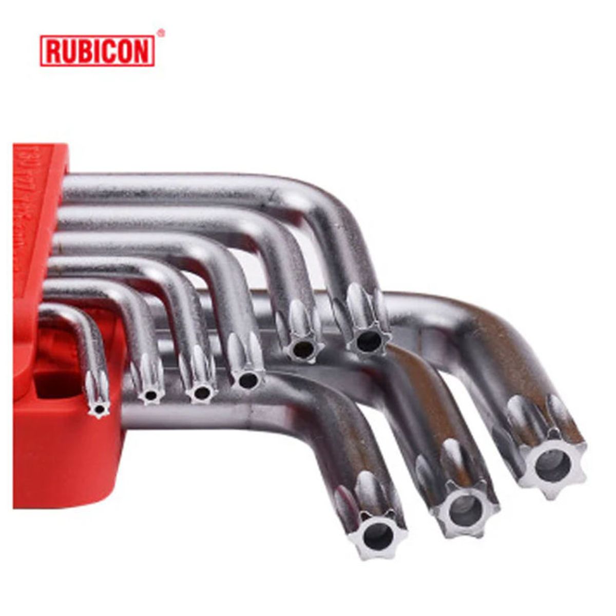 RUBICON - JUEGO 9PZA T10-T50 LLAVE TORX SEGURIDAD LARGA RTK-389L RUBICON jgox9pza - 127832
