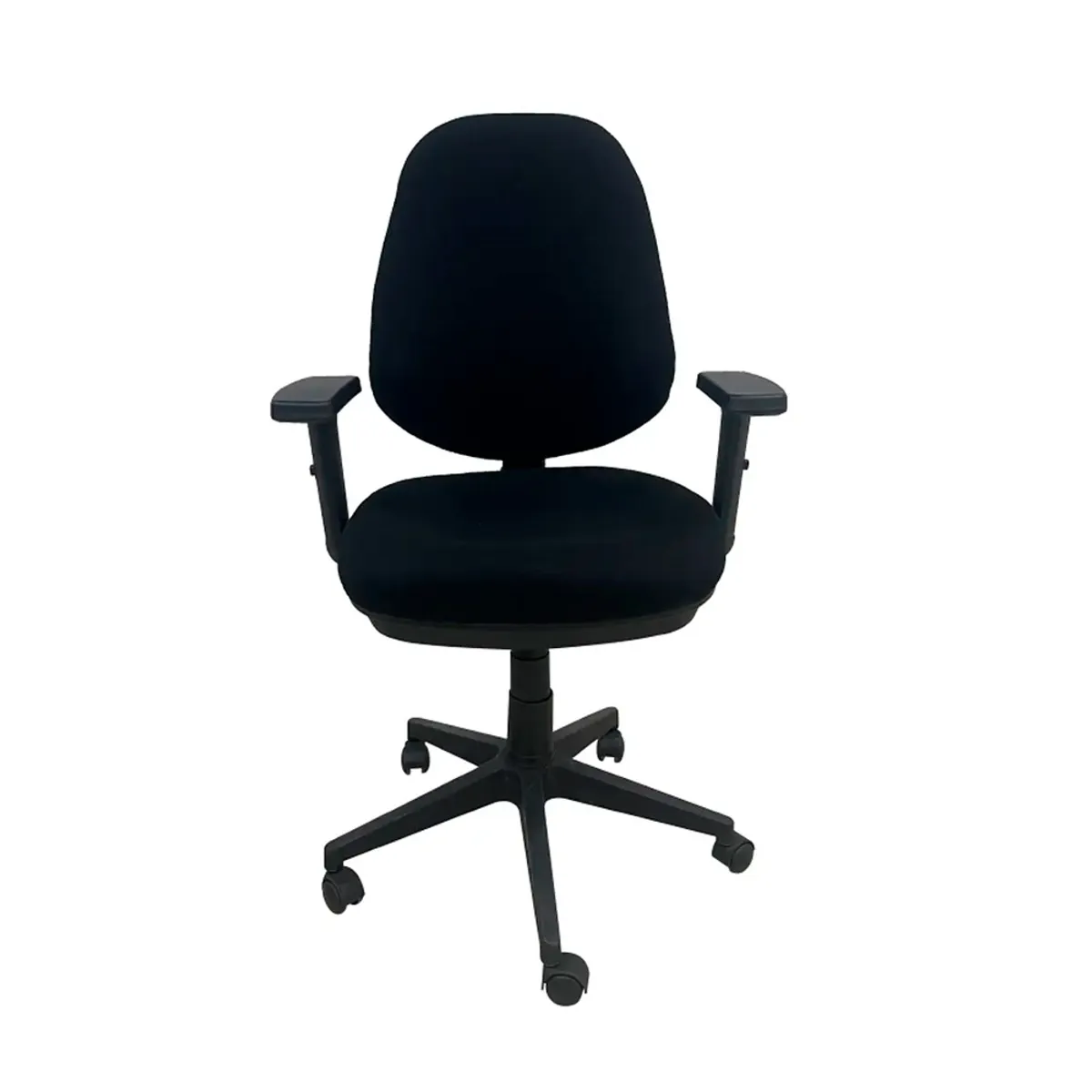 OFIDEAS - Silla Rudy Alta Brazos Regulables II Negro Ofideas