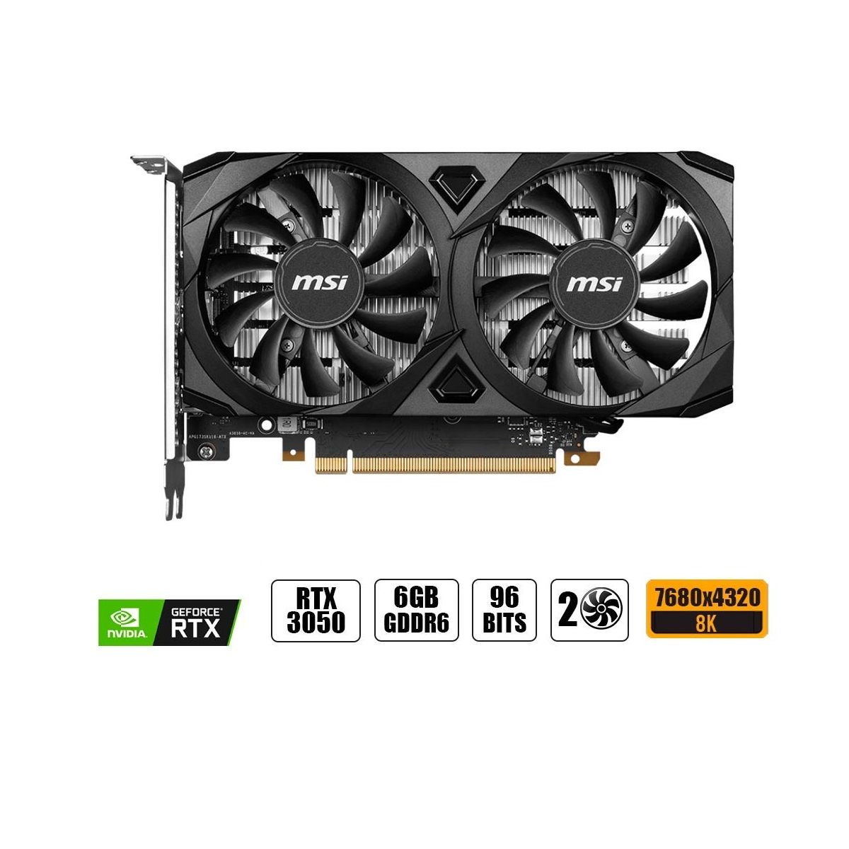 AMD - Computadora PC GAMER Ryzen 5 5500 RAM 16GB DISCO SSD 500GB GRAFICA RTX 3050 6GB