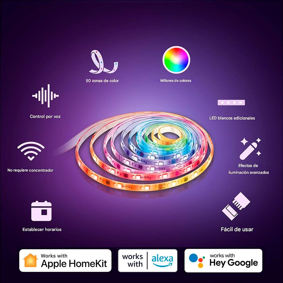 TP LINK - Tapo L930-5 Cinta Luz LED Wifi Multicolor 5M Sincronización de Música