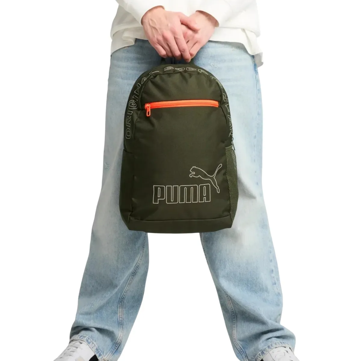 PUMA - Mochila Puma Phase BackPack III 091166 07 Verde Militar Unisex