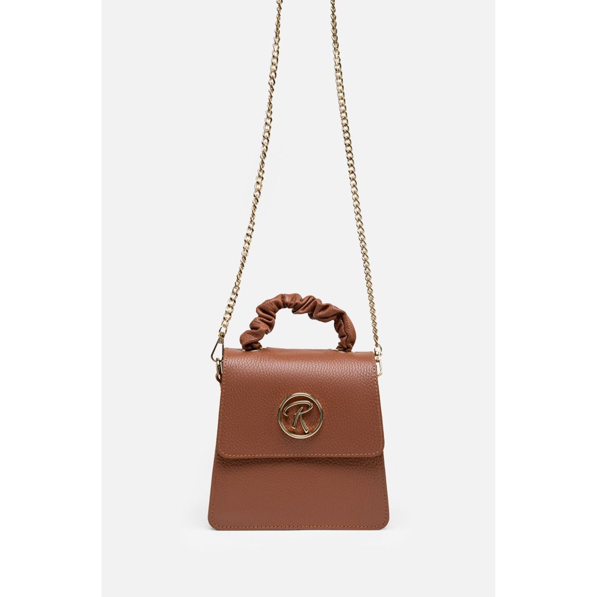 RENZO COSTA - CARTERA LEATHER COLLET BAG