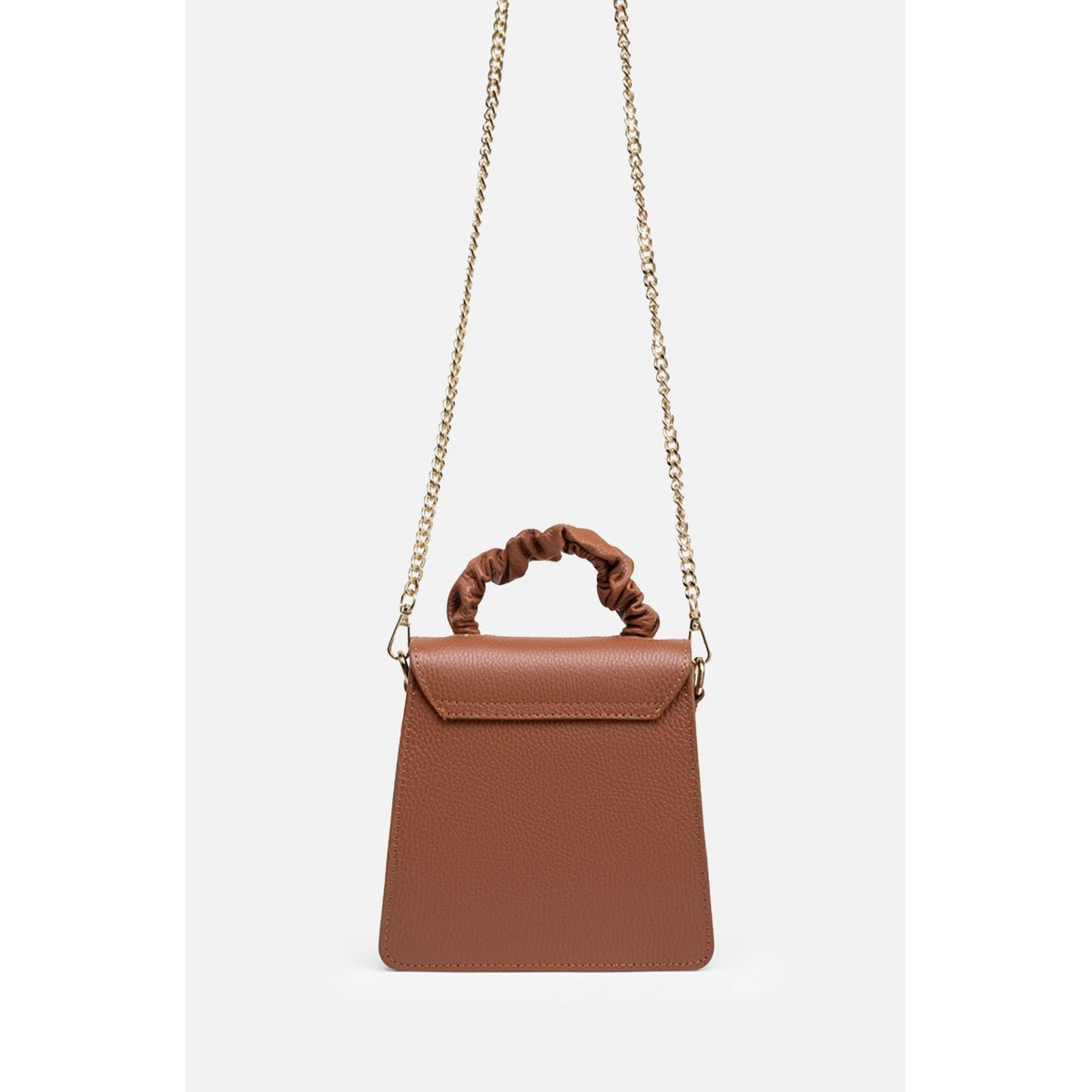 RENZO COSTA - CARTERA LEATHER COLLET BAG