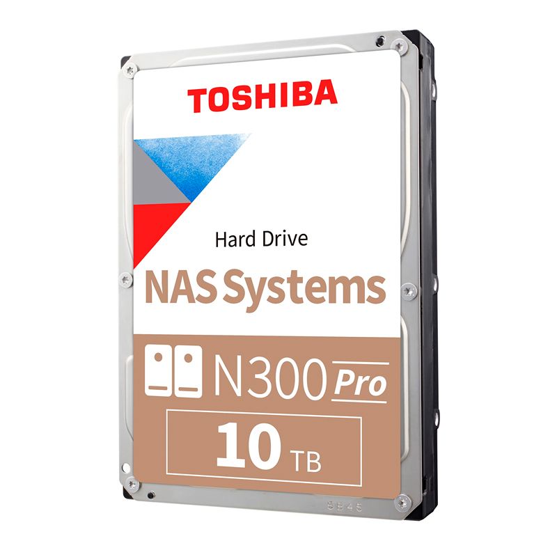 TOSHIBA - Disco duro Toshiba N300 PRO NAS, 10TB,  7200rpm, 512MB Cache, 3.5".