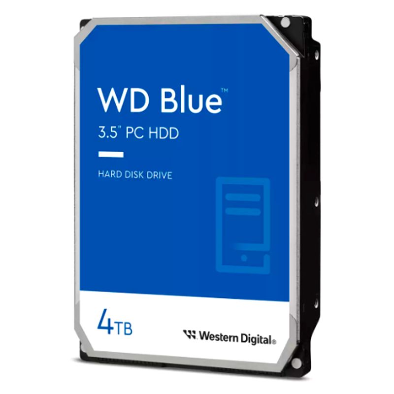 WESTERN DIGITAL - Disco duro Western Digital Blue WD40EZAX, 4TB,  3.5" 5400rpm