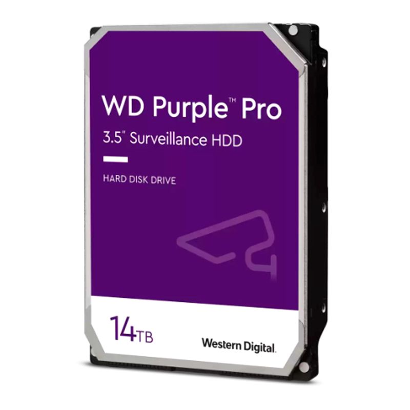 WESTERN DIGITAL - Disco duro Western Digital WD Purple Pro 14TB, 512MB Cache, 7200 rpm, 3.5".