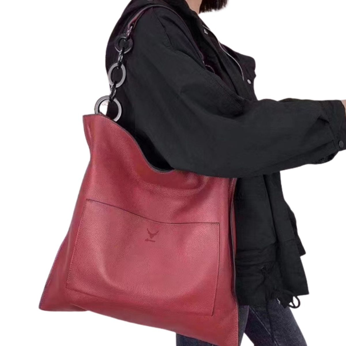 ARMUZ - Bolso de Cuero Vacuno XTD5506 Mujer