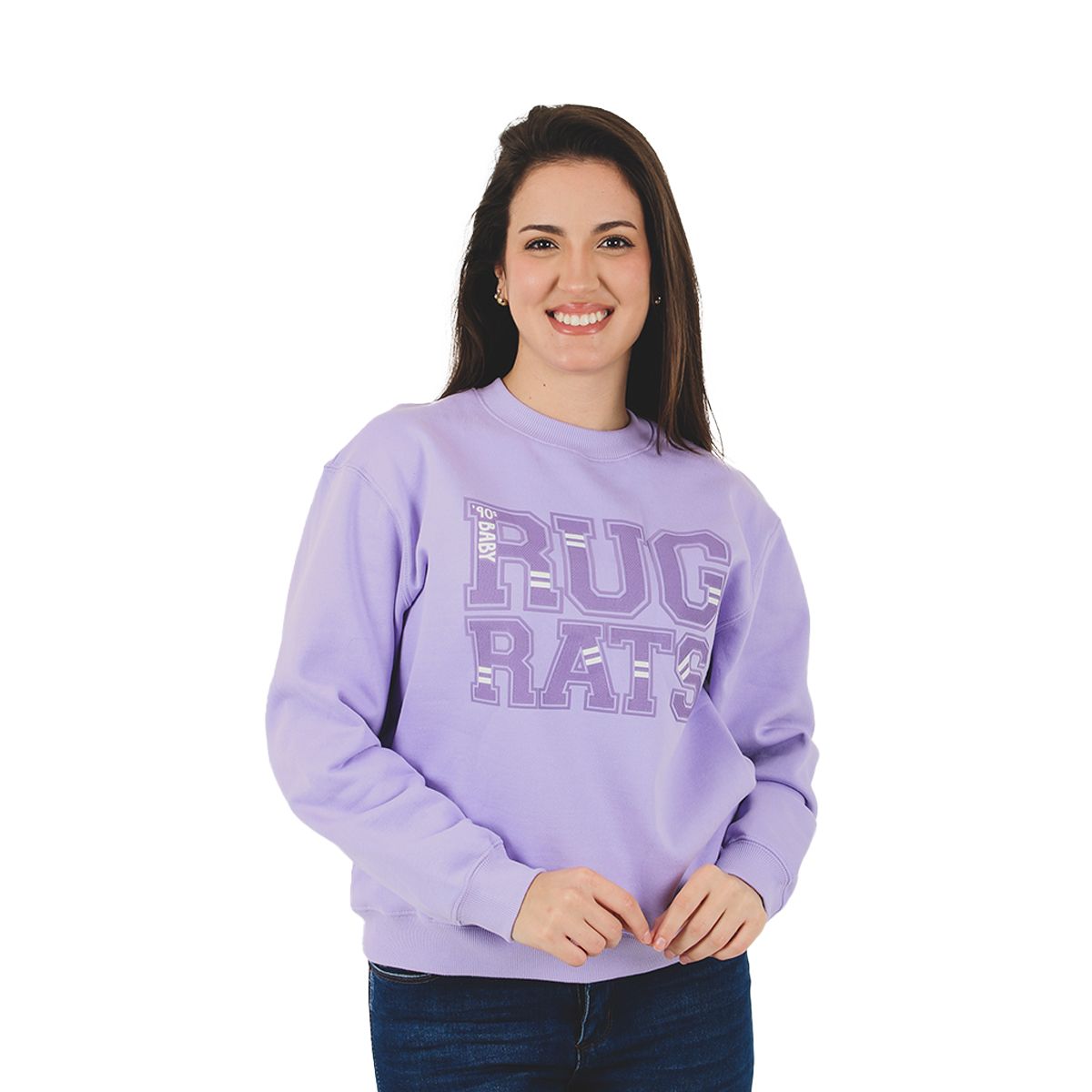 NICKELODEON - POLER BASICA NICK 90S MUJER LILA