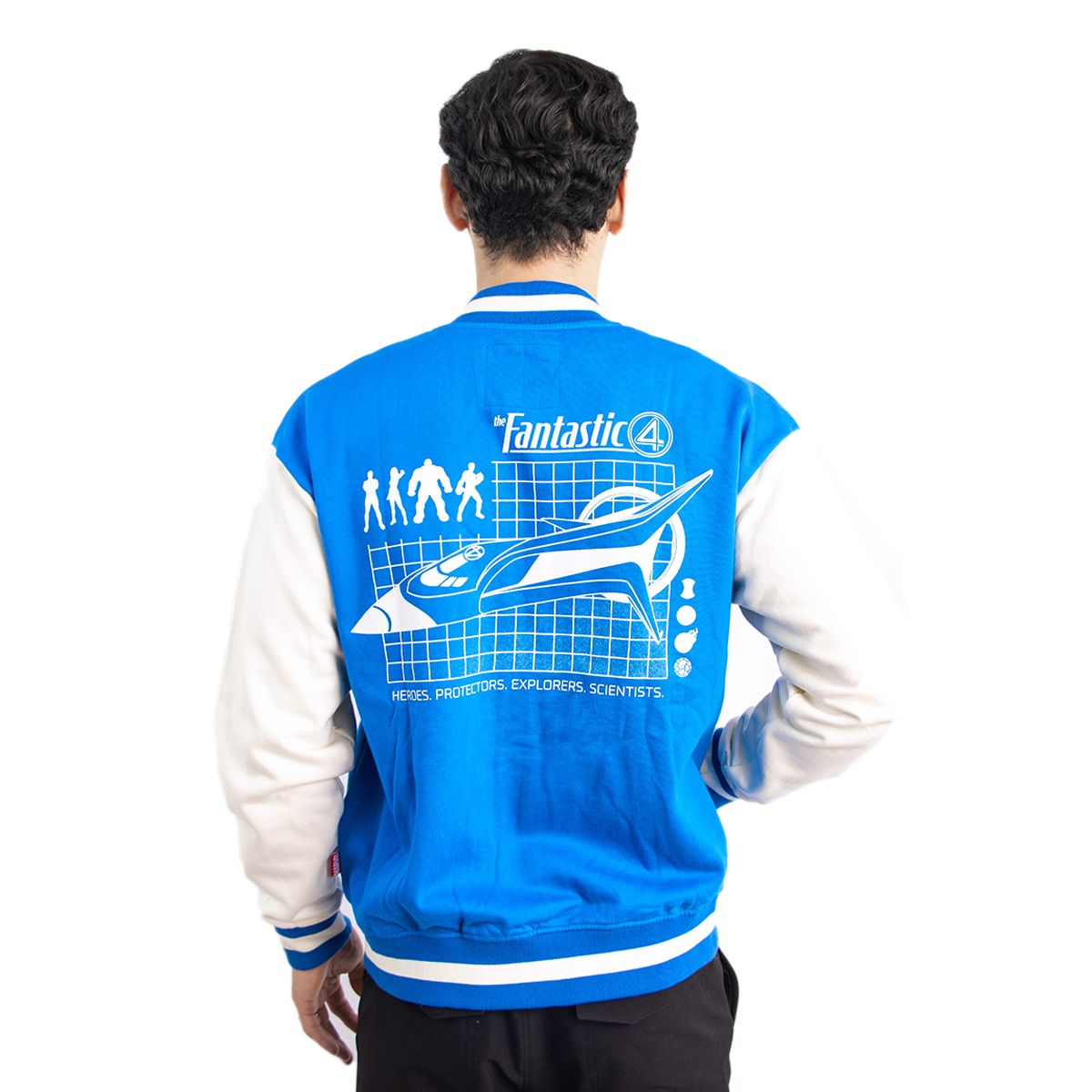 MARVEL - Casaca  Hombre Los 4 Fantásticos Color Azul