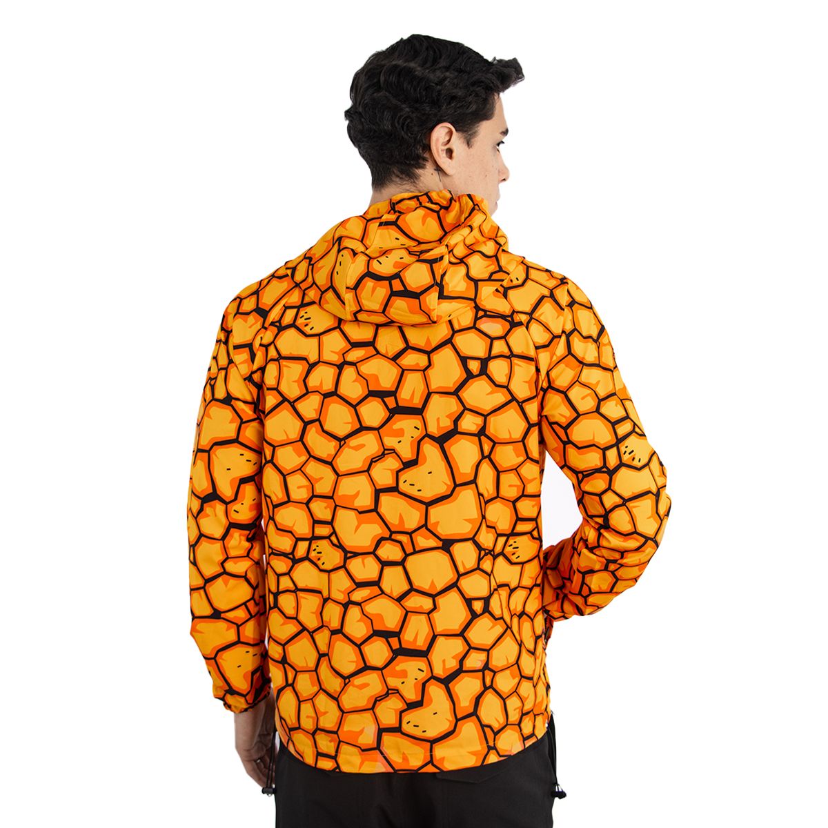 MARVEL - CASACA CORTAVIENTO LOS 4 FANTASTICOS HOMBRE AMARILLO