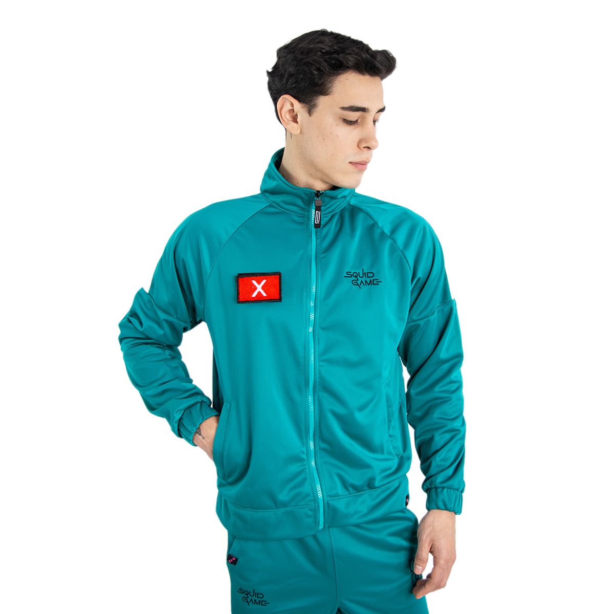 TEXTILES ARVAL - CASACA SQUID GAME HOMBRE VERDE