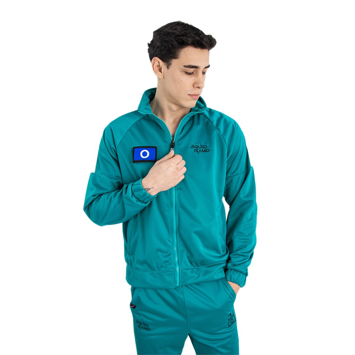 TEXTILES ARVAL - CASACA SQUID GAME HOMBRE VERDE