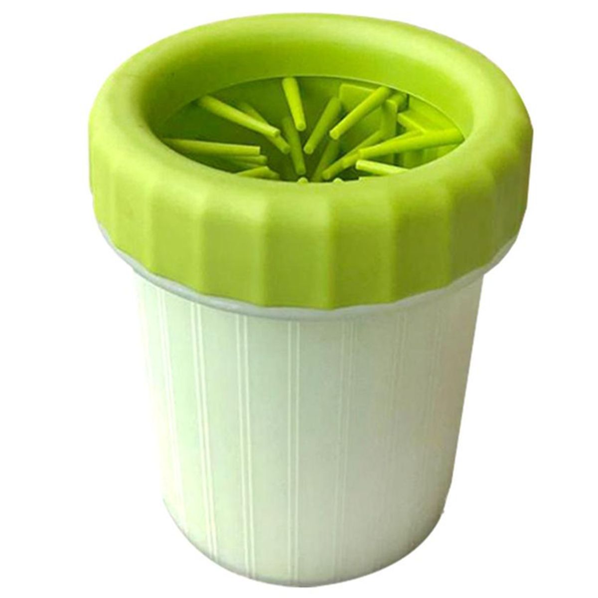 GENERICO - LIMPIADOR DE PATAS DE MASCOTAS - VERDE