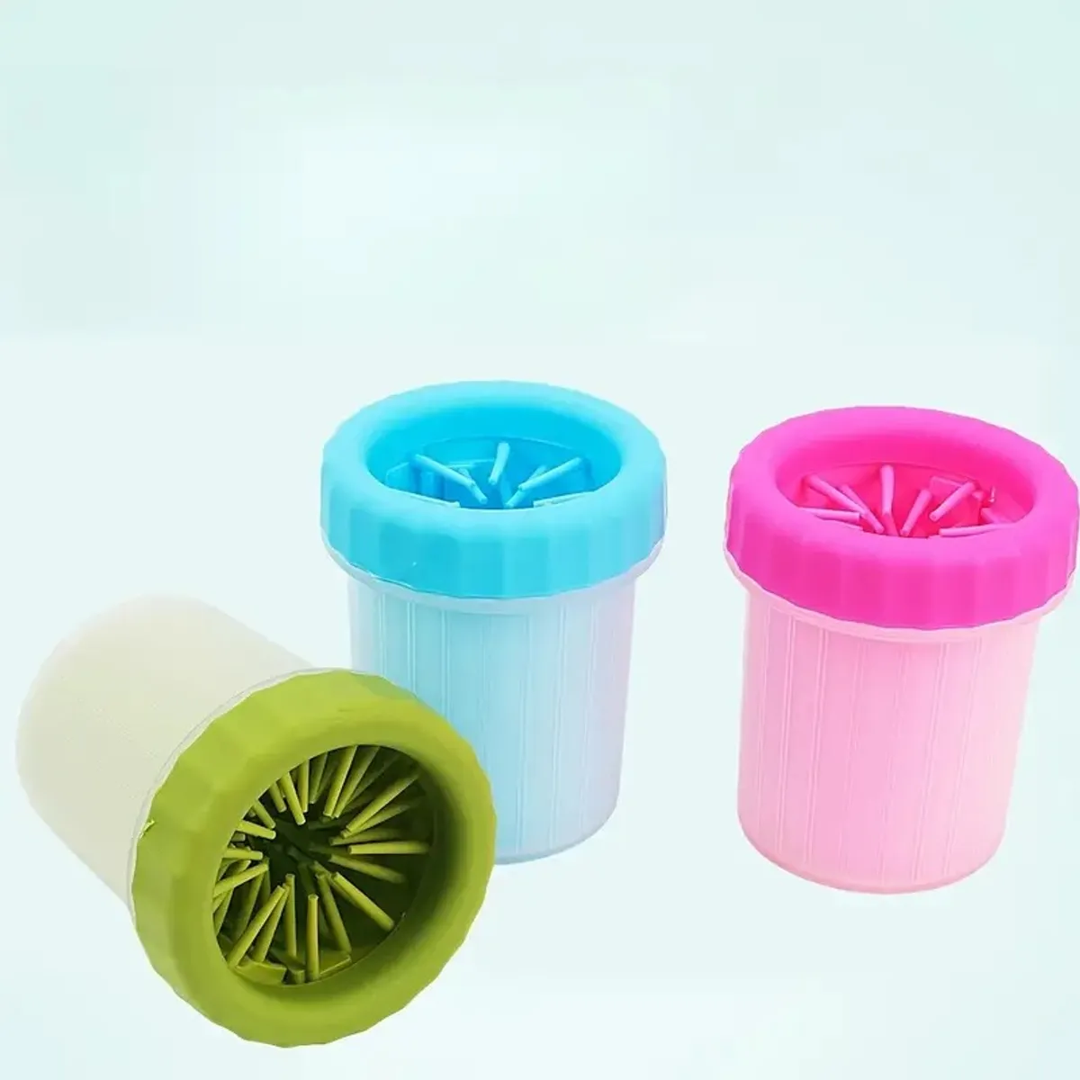 GENERICO - LIMPIADOR DE PATAS DE MASCOTAS - ROSA