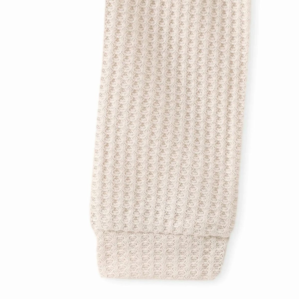 GENERICO - Conjunto de dos piezas en tela algodón wafer Beige talla 10