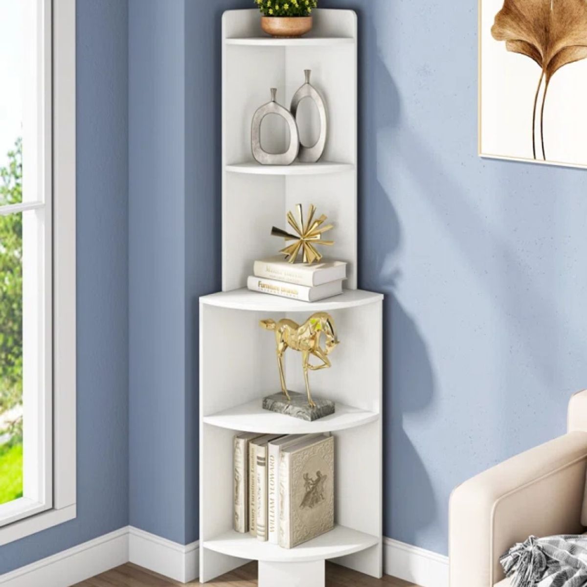 73 EXPERIENCE - Librero Ñaki Color Blanco 73 Experience