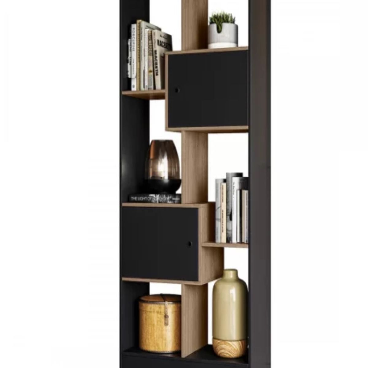 73 EXPERIENCE - Librero Kazem Color Negro & Duna 73 Experience