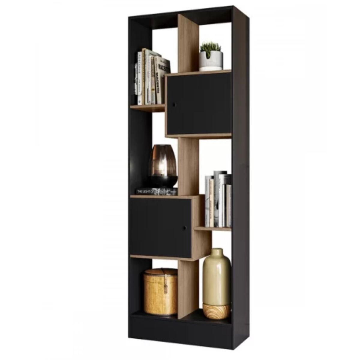 73 EXPERIENCE - Librero Kazem Color Negro & Duna 73 Experience