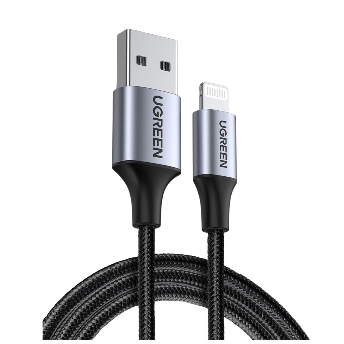 UGREEN - Cable USB a Lightning UGREEN 1 Metro 2A Carga Rápida Compatible iPad