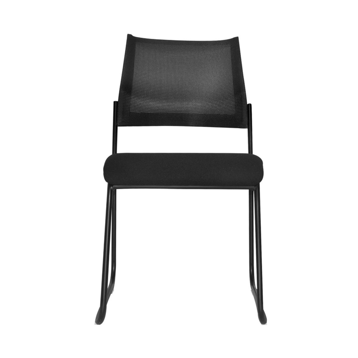 OFIDEAS - Silla De Visita Fija Interlocutor Sip Sb Negro Ofideas