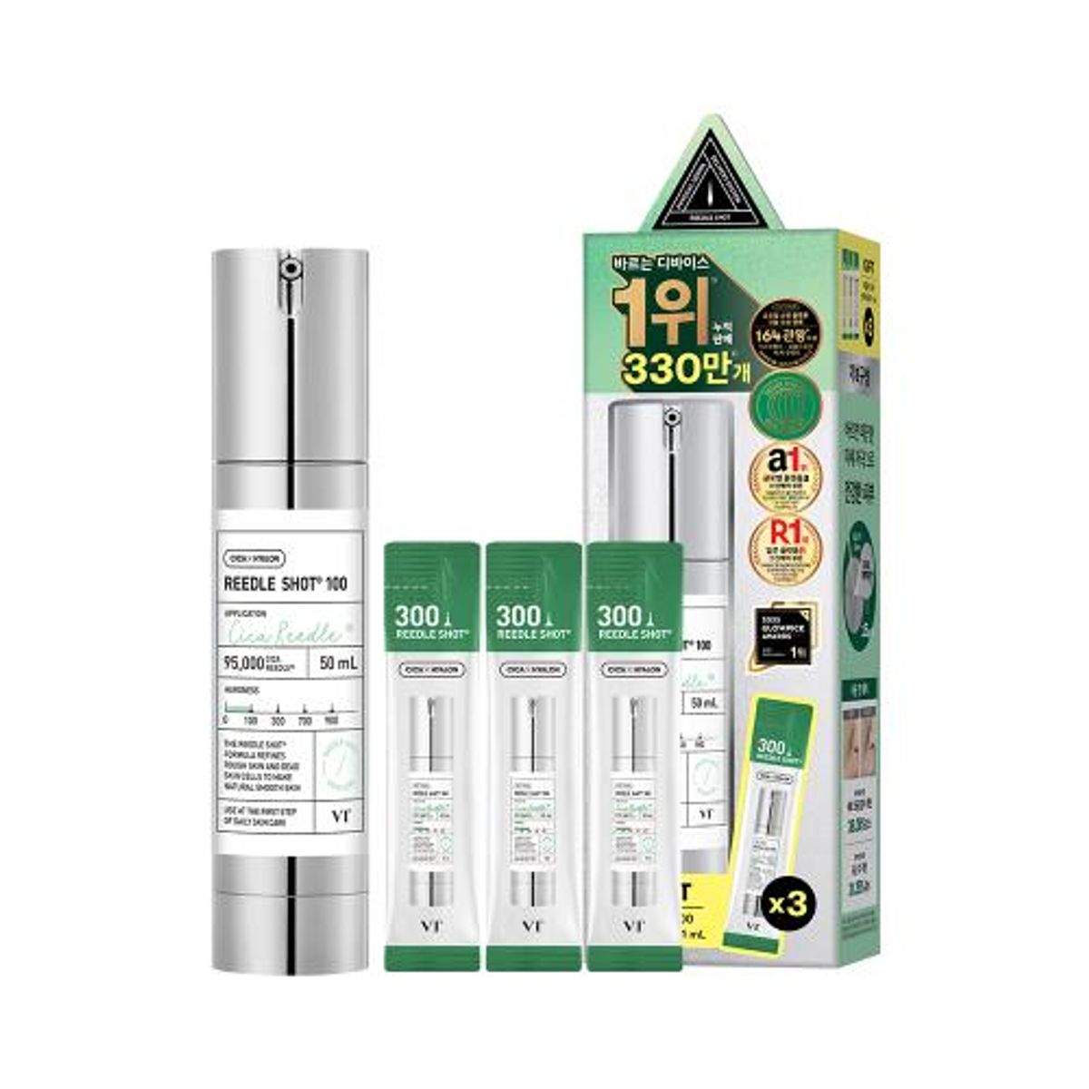 VT - VT Cosmetics Reedle Shot 100 + Reedle Shot 300 (1ml x 3ea)