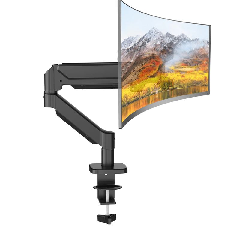 SEISA - Rack Soporte De Mesa Para Monitor 17 A 30  Brazo Articulado