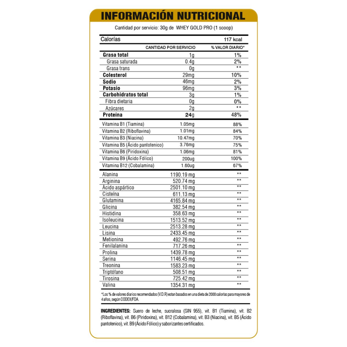 LEVEL PRO - PACK PROTEÍNA WHEY GOLD PRO 3KG CHOCOLATE + SHAKE + PORTAPROTEINA