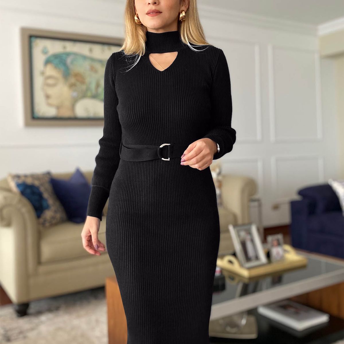 ARMA TU LOOK - VESTIDO ORIANA CON CINTURON ARMA TU LOOK