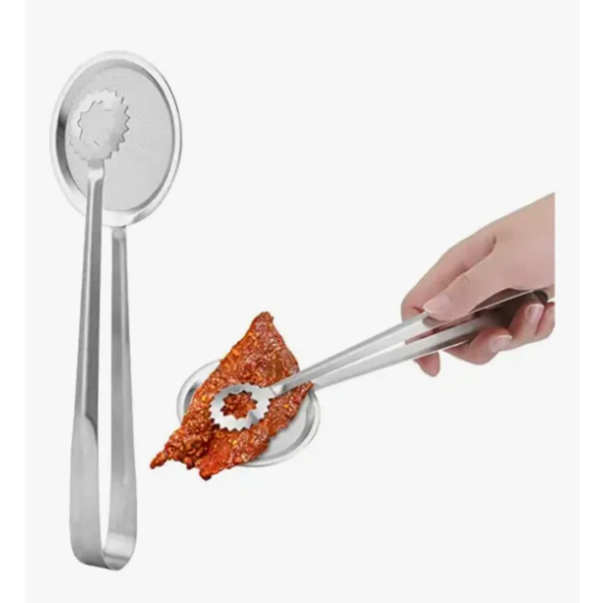 GENERICO - Espátula De Colador Tipo Pinza De Acero