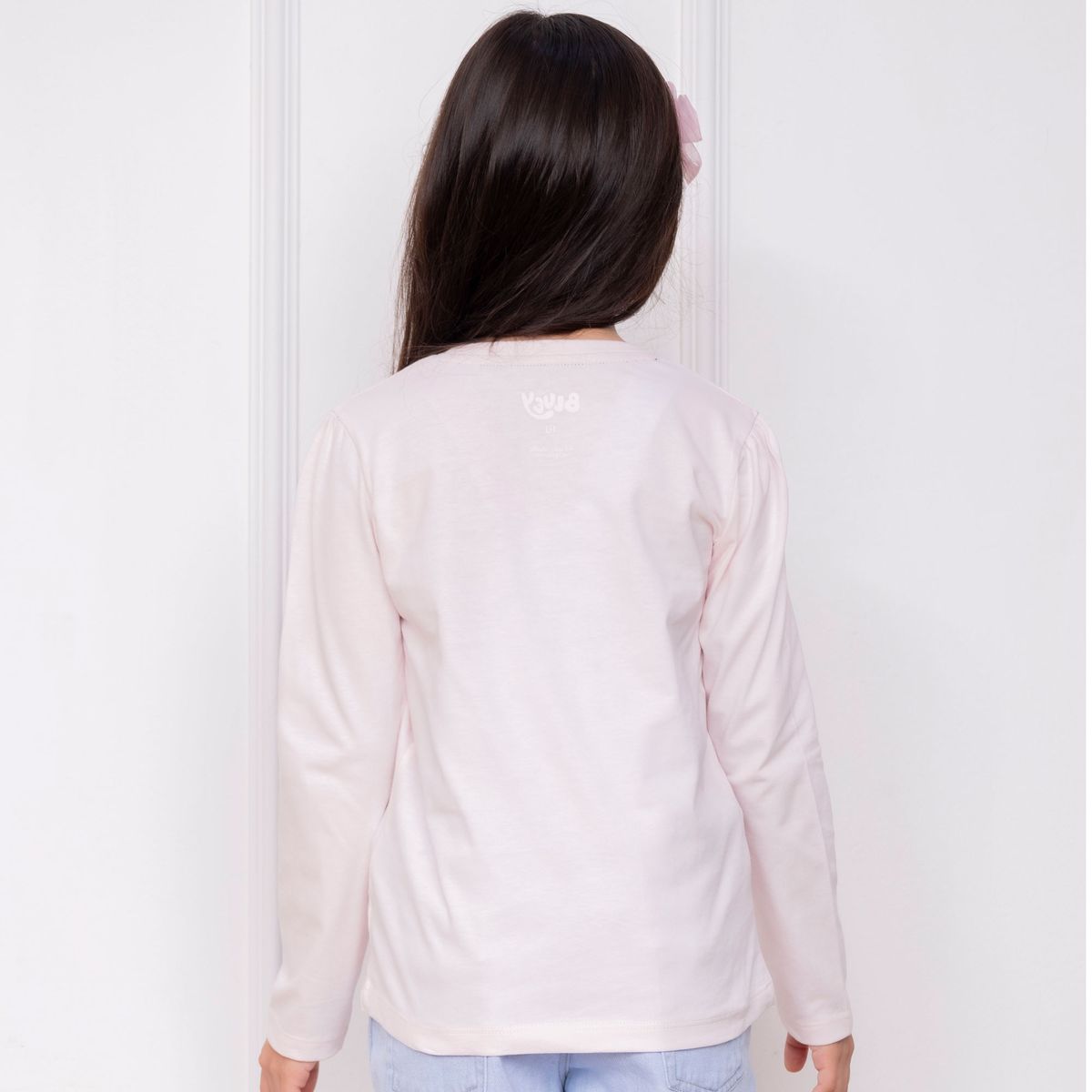 BLUEY - POLO BLUEY NIÑA ML - JERSEY 100% ALGODON