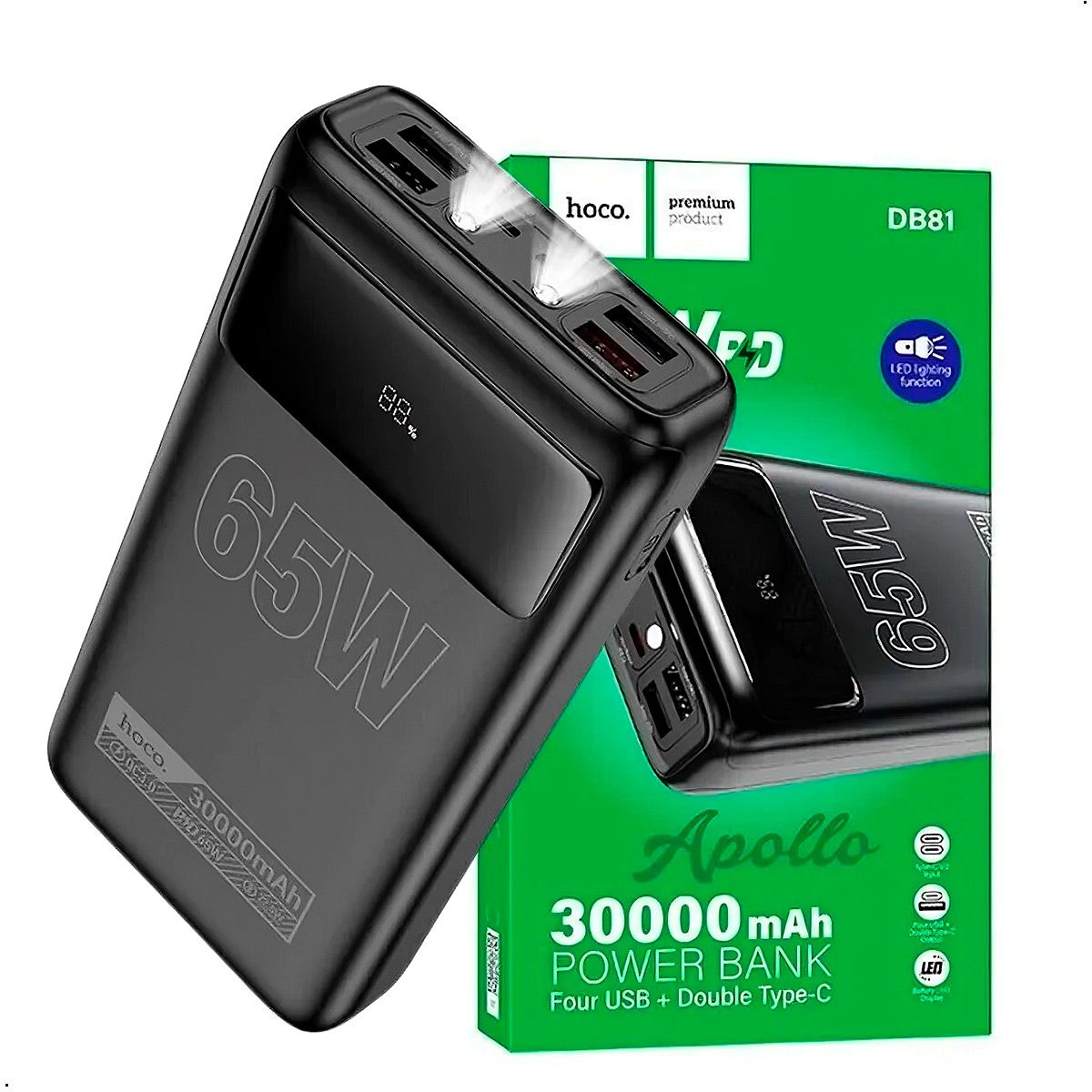 HOCO - Power bank Hoco Db81 30000mah Carga Rapida 65w
