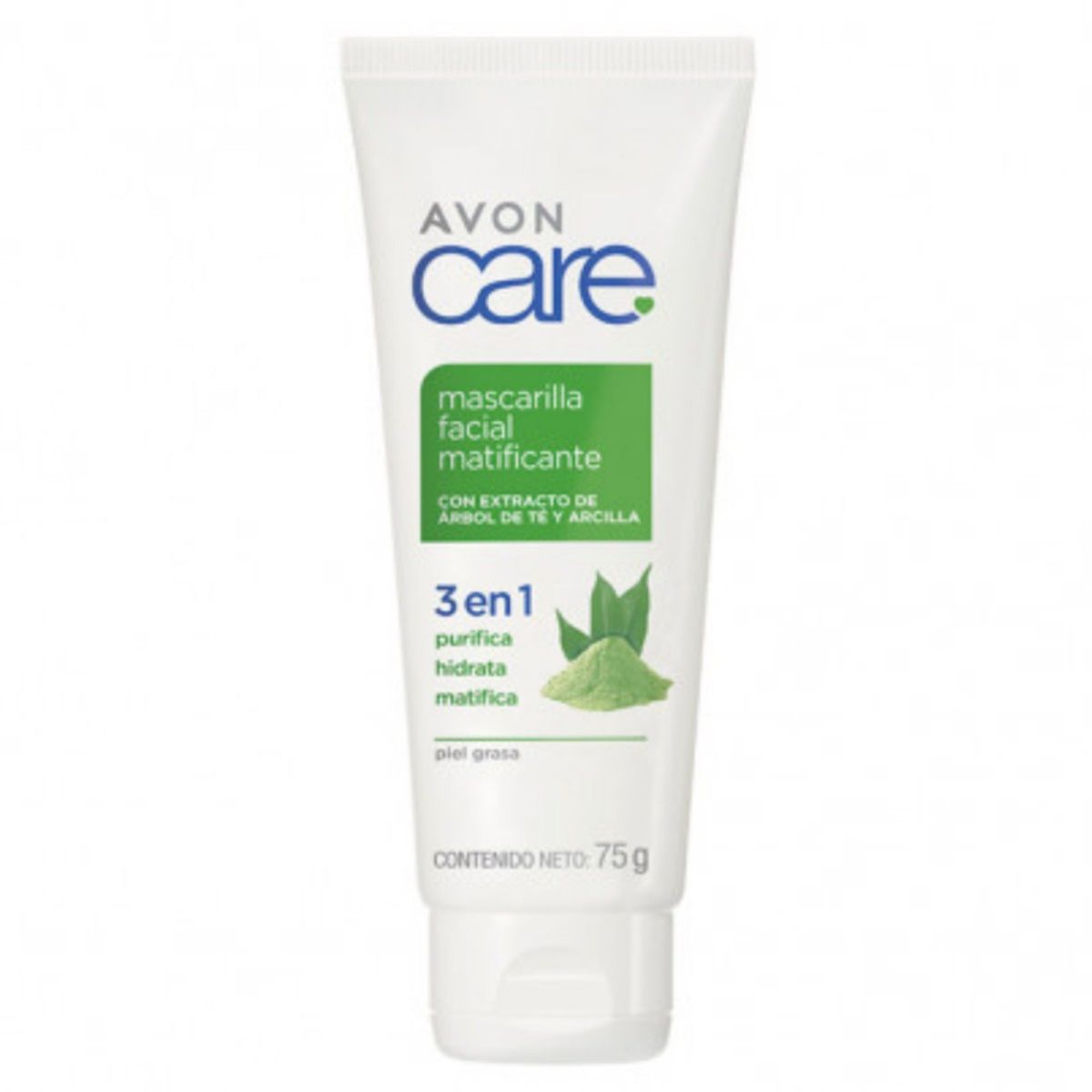 AVON - Mascarilla facial Matificante 3 en 1 para piel grasa Avon Care 75g