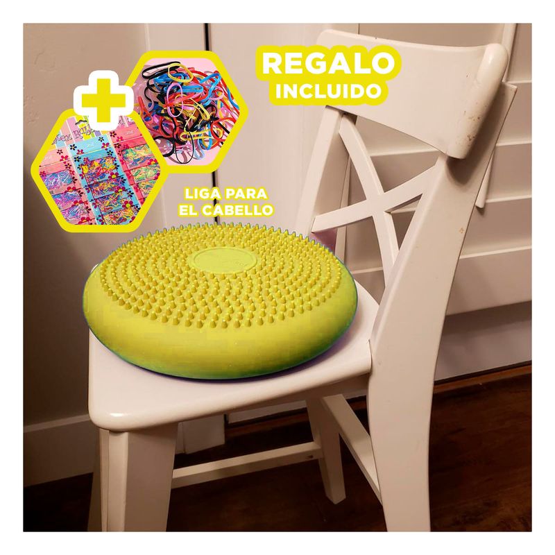 GENERICO - Pack12 Soporte de Yoga Balance de Amarillo Y+Ligas de Regalo