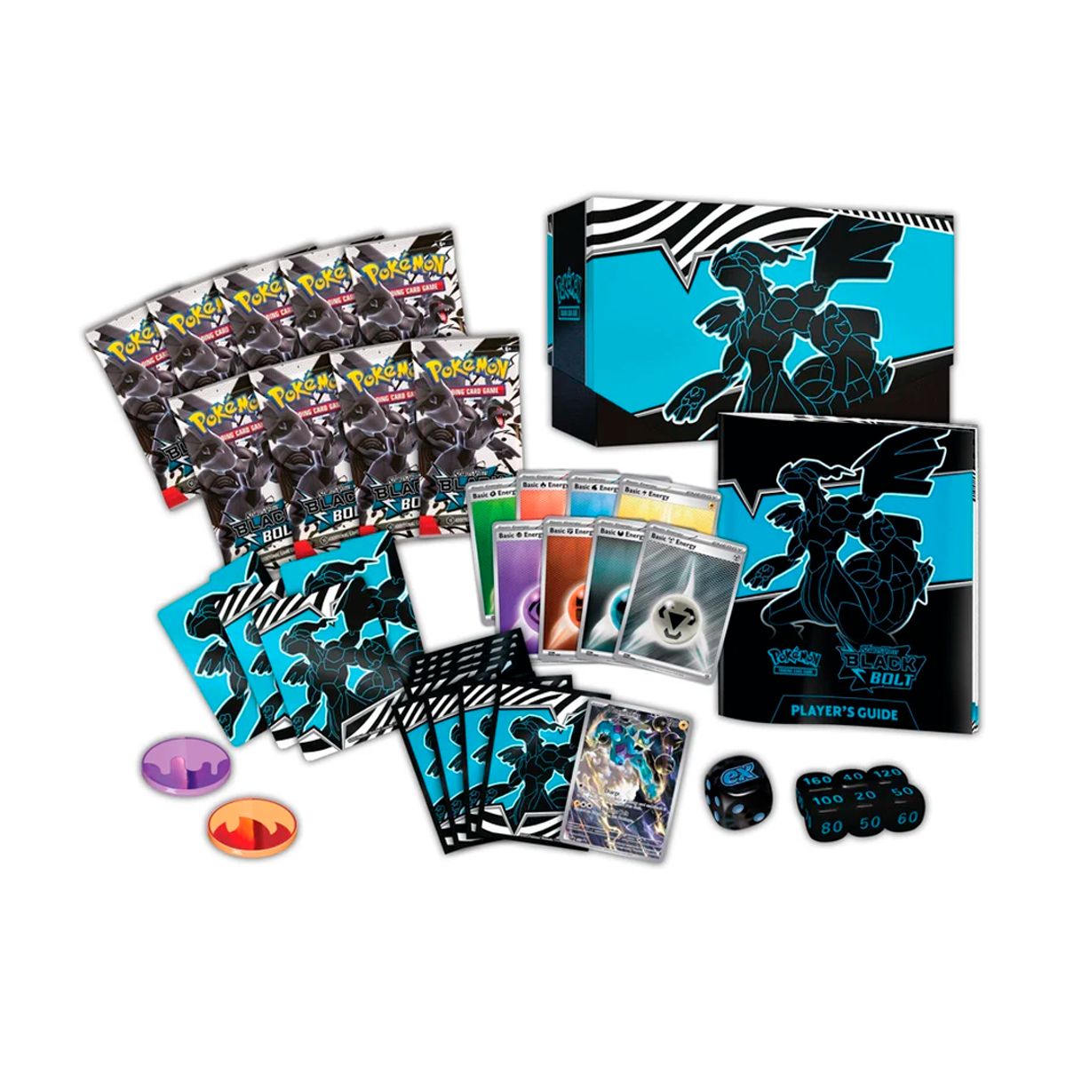 POKEMON - Box Elite Trainer Pokémon Scarlet Violet Black Bolt-English