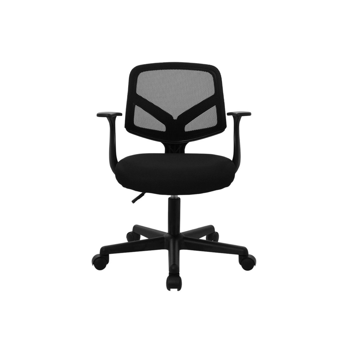 OFIDEAS - Silla De Escritorio Sou Con Brazos Negro Ofideas