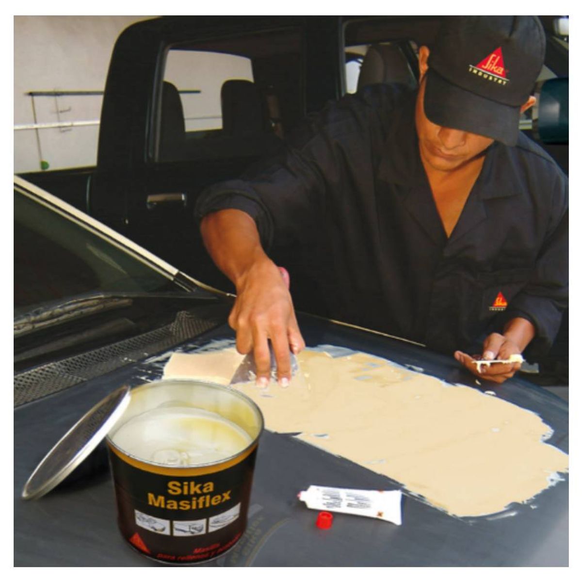 SIKA - Masilla para rellenos y acabados Sika Masiflex 600g